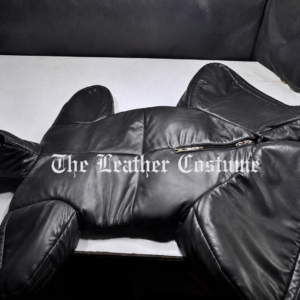 Black Leather Full Body Suit