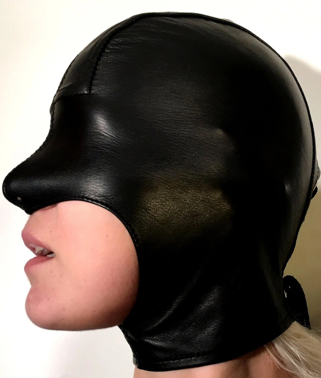 leather bondage hood mask heavy duty custom bondage hood mask made to measure leather bondage hood mask heavy duty custom bondage hood mask made to measure