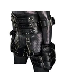 exclusive heavy duty black leather corset with wrist restraints (custom made to measure) exclusive heavy duty black leather corset with wrist restraints (custom made to measure)